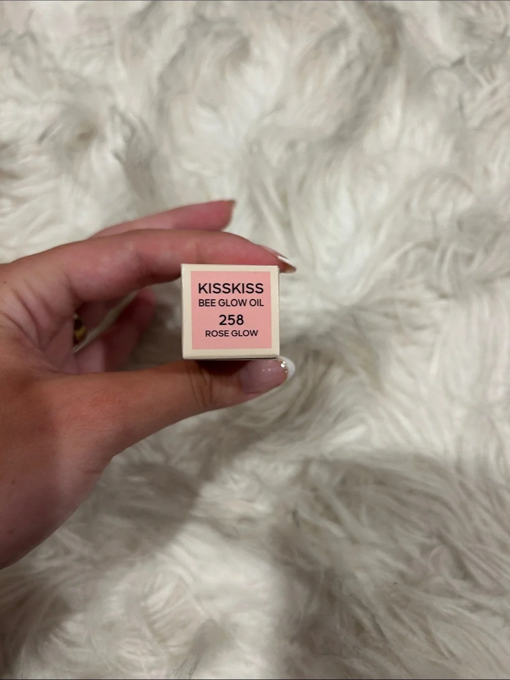 Guerlain KISSKISS BEE GLOW OIL- 258 Rose Glow